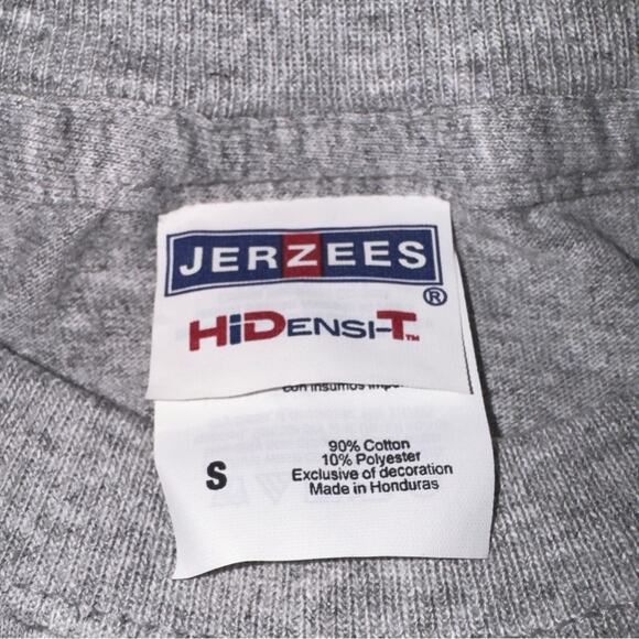 JERZEES St Patrick’s day Shirt Gray, unisex Size small (34/36) - Picture 5 of 5